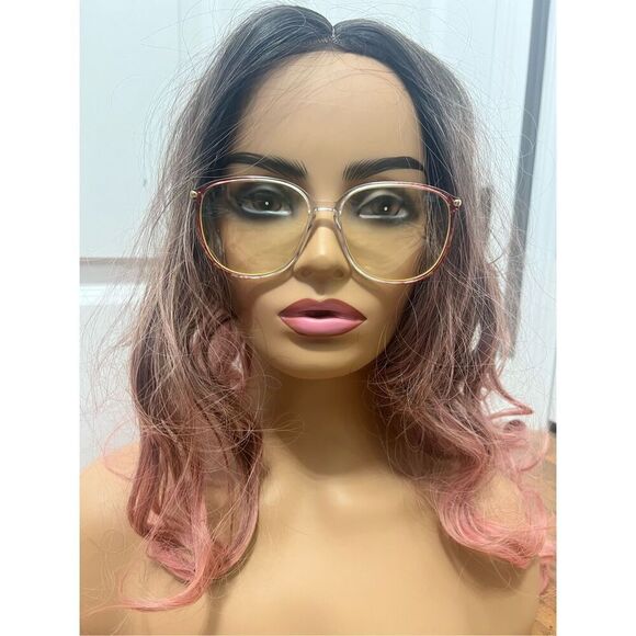 Vintage Silhouette M1705 Burgundy Translucent Oval Sunglasses 56mm - Picture 2 of 12